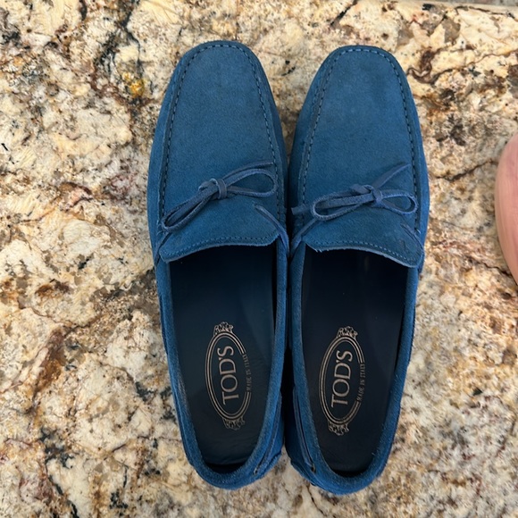 Todd’s royal blue loafers size 10.5 - Picture 5 of 6